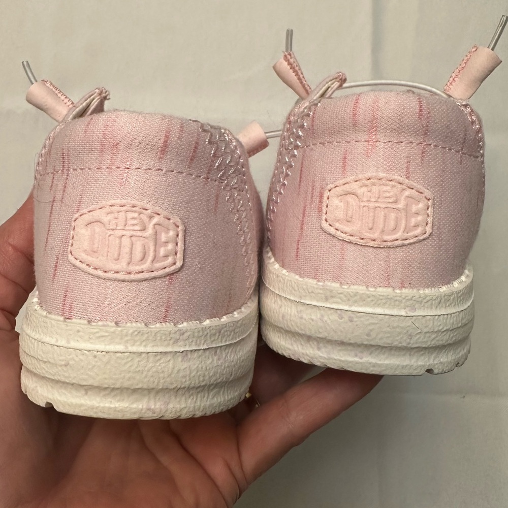 Hey Dude Wendy Heathered Stretch in Bubblegum Pink Women’s Size 7 NWOB - Picture 6 of 7